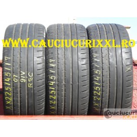 Cauciucuri 225/45/17 Continental Run Flat pentru vara 3 bucati
